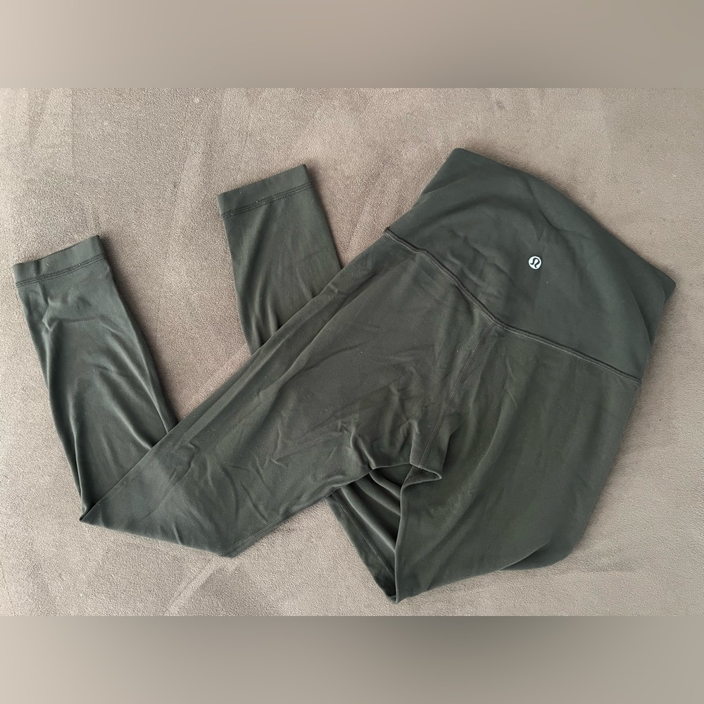 Lululemon olive green align Leggings